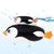 Пінгвінятко для купання плаваюча іграшка фотографія 1
