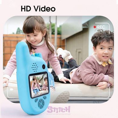 Детская рация-фотоапарат с 2 камерами и Mp3 Full HD (1920x1080) Landzo Blue DC900 фото 10