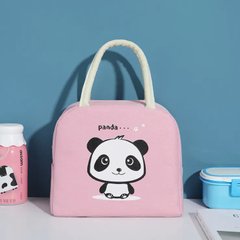 Термо-ланчбэг сумка HL "Panda" Pink HL-L-817PAN фото 1