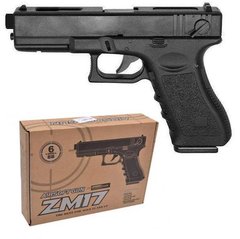 Игрушечный пистолет ZM17 металлический фото 1