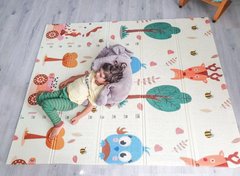 Детский складной развивающий термо коврик EVA Медвежонок  (120 х 180 см)  фото 1