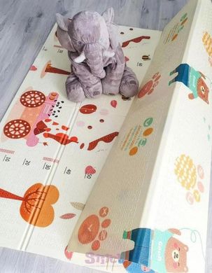 Детский складной развивающий термо коврик EVA Медвежонок  (120 х 180 см)  фото 4