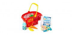 Игровой набор "Супермаркет" корзинка с продуктами 362B2, 3 цвета (Красный) фото 1