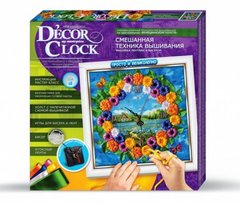 Набор для творчества Decor Clock "Маргаритки" 4298-01-02DT с часами фото 1