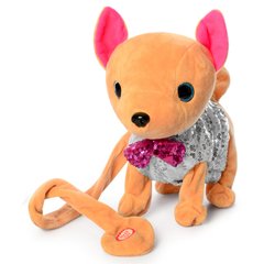 Интерактивная мягкая игрушка собака M 4307 Кикки (Серебряный) фото 1