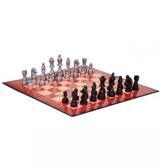 Настольная игра "Шахматы" 99300/99301 картонная доска - 36*36 см (Красная доска ) фото 1