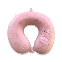 Подушка подголовник для шеи "Flamingo" Розовый фото 1