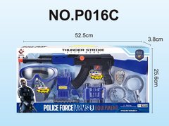 Игровой набор полицейского 33760 с автоматом, маской и другим фото 1