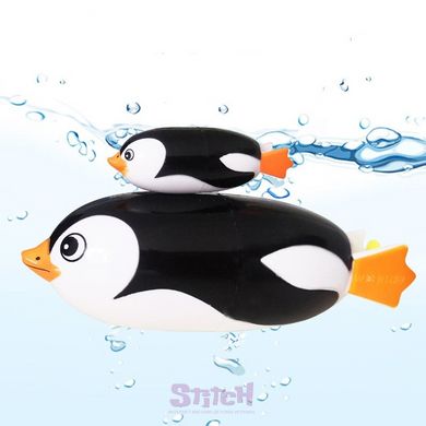 Пінгвінятко для купання плаваюча іграшка фотографія 1