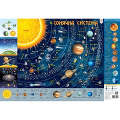 Плакат Детская карта Солнечной системы 104170 А1 фото 1