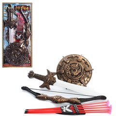 Игровой набор рыцаря 538-C3 с луком и мечом фото 1