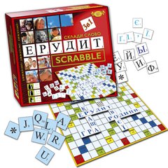 Настольная игра "Составь слово. Эрудит (Scrabble)" MKB0132 от 4-х лет фото 1