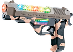 Пистолет свето-звуковой Desert Eagle в наборе с гранатой фото 1
