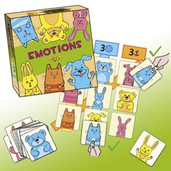 Детская настольная игра "Emotions" MKK0604	от 3-х лет фото 1