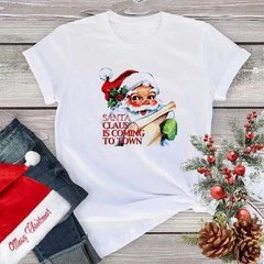 Новогодняя футболка Santa Claus (Женская) Размер XXL фото 1