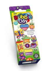 Набор для творчества Шариковый пластилин Bubble Clay 7995DT, 6 цветов фото 1