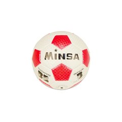 Футбольный мяч E31266 диаметр 18,3 см (Красный) фото 1