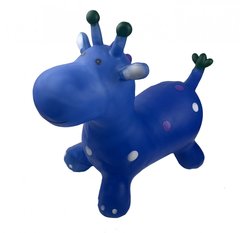 Детский прыгун жираф BT-RJ-0054 резиновый (Blue) фото 1