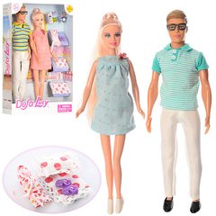 Семья типа Барби и Кен DEFA 8349 беременная кукла фото 1