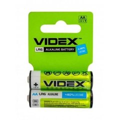 Батарейка щелочная Videx LR6 AA 2шт фото 1