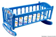 Кроватка для кукол Барби S0013 кроватка-качалка ( S0013(Blue)) фото 1