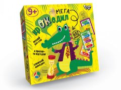 Детская настольная игра "Мега-крокодил" CROC-03-01U на укр. языке фото 1