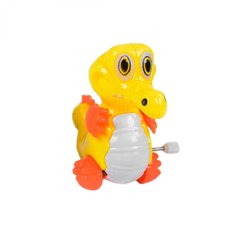 Заводная игрушка 908 "Динозаврик" (Желтый) фото 1