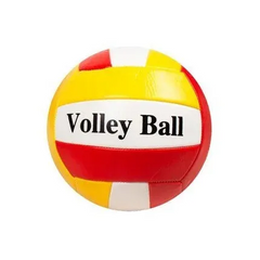 Мяч волейбольный BT-VB-0058 PVC, 4 вида (Красно-жёлтый) фото 1