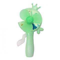 Детский Вентилятор ручной "Коляска" MK 4346 18 см (Зеленый) фото 1