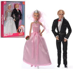 Семья типа Барби жених и невеста DEFA 8305, 2 цвета фото 1