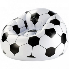Кресло надувное Футбольный мяч BW 75010 с ремкомплектом фото 1