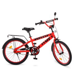 Велосипед детский двухколесный PROF1 T20171, 20 дюймов с багажником фото 1