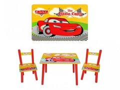 Детский стол со стульчиками M 0292 "Тачки" фото 1