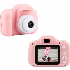 Детский фотоаппарат на акамуляторе C3-A с дисплеем (Розовый) фото 1