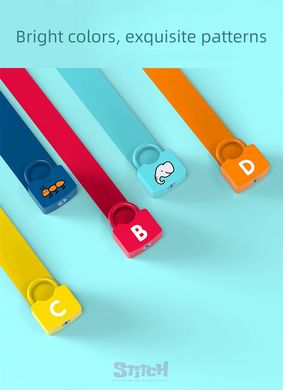 Іграшка Монтессорі Розвиваючі замочки з ключами з буквами та тваринами Різні кольори (52 деталі) фотографія 4