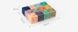 Дитячі тактильні розвиваючі кубики Borjay "Soft building blocks" 12шт Різні кольори з цифрами та пищалкою 5х6см (SY00002) фото 2 з 3