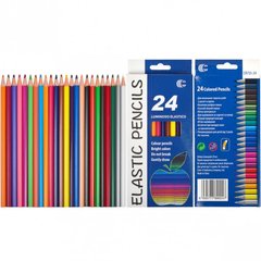 Детские карандаши для рисования CR755-24, 24 цвета фото 1