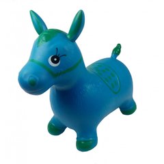 Детский прыгун-лошадка MS 0373 резиновый (Синий) фото 1