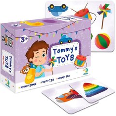 Детская карточная игра "Игрушки Томми" DoDo 300201 на укр. языке фото 1