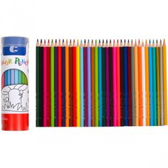 Детские карандаши для рисования в тубусе 9801-36, 36 цветов фото 1