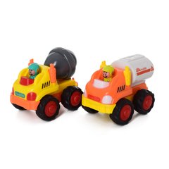 Детский набор машинок 164, 2 шт (Оранжевый) фото 1