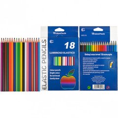 Детские карандаши для рисования CR755-18 Luminoso elastico "С", 18 цветов фото 1