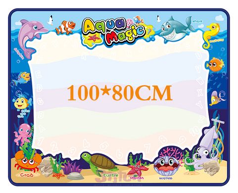 Великий набір-килимок для малювання водою ELI TOY 15 предметів (100х80 см) ELI105700 фотографія 5