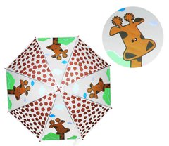 Зонтик детский MK 4115-1-6 трость (Жираф) фото 1