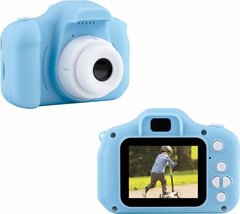 Детский фотоаппарат на акамуляторе C3-A с дисплеем (Синий) фото 1
