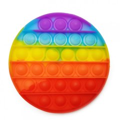 Игрушка-антистресс "POP-IT" PPT-C(Multicolor) Круг Радужный фото 1
