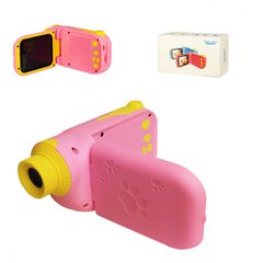 Детская цифровая видео камера C138 с картой памяти (Розовый) фото 1
