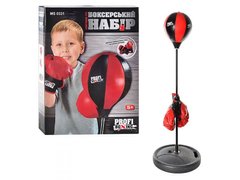 Детский боксерский набор на стойке MS 0331 с перчатками фото 1