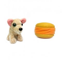 Мягкая игрушка "Cладкий щенок" 20021 в контейнере (Жёлтый пончик) фото 1