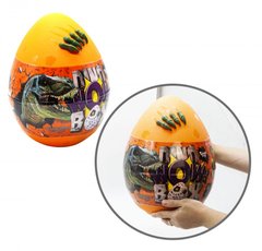 Детский набор для творчества в яйце "Dino WOW Box" DWB-01-01U, 20 предметов (Оранжевый) фото 1